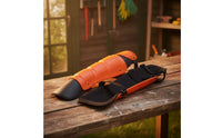 Hard-Shell Mowing Shin Guards Secure Fit Vegetation Eating Leg Protectors Defensive Trimmer Gaiters Segmented for Yard Work