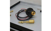Welding Torch Flange Base Portable Welding Panel Socket with Flange Base Cylindrical Hardware for Welders