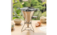 Pancake Batter Dispenser Rust-Resistant Batter Dispenser Heavy-Duty Pancake Pourer for Home Cooks