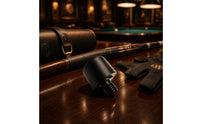 Matte Finish Black Aluminum Cue Extension Handle Cylindrical Billiard Cue Extension Handle Rounded End Sports Accessory Compact