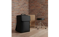 Percussion Box Backpack Bag Shoulder Straps Musical Instrument Gear Top Handle Music Storage for Drummers