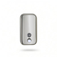 Wall-Mounted Soap Dispenser Compact Liquid Soap Dispenser with Window Easy to Refill Commercial for Bathroom, Kitchen