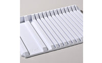 Model Parts Rack Embossed Labels Hobby Tool Organizer Multiple Slots Tool Slot Organizer for Workbench, Craft Table