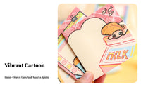 90 Sheets Cute Cat Memo Pad Set Easy to Paste & Remove Cat Y Notes Set Adorable Design Cartoon Y Notes for Kids, Teenagers, School, Home, Books