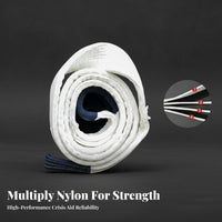 High Strength Heavy-Duty Tow Strap Wear-Resistant Tow Strap Kit Reinforced Loops Towing Equipment Multi-Layer Design for Truck Drivers, Away from-Pavement Enthusiasts, Roadside Assistance