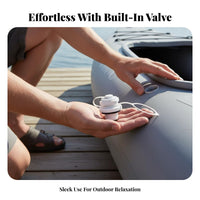 Universal Air Connector Quick Inflate/Deflate Universal Connector Cap Inflatable Boat Screw Plug Leak-Tight Closure Twisted Air