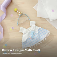 OB11 Doll Outfit Includes Accessories 1/8 BJD Clothes Set Multiple Designs Available BJD Doll Clothes Set for Hobbyists, Imaginative Play