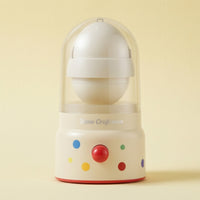 Hand-Powered Egg Shaker with Clear Dome Easy to Use Egg Shaker Compact Yolk Blender Child-Friendly for Home Cooks, Families, Breakfast Prep