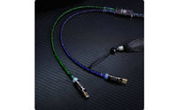 Keyboard Cable with Detachable Metal Aerospace Braided Keyboard Cable with Aerospace Connector for Users