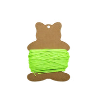 Die-Cut Winding Card Flat Cord Organizer Compact Thread Card Lightweight for Crafters, Diyers, Craft Rooms, Tackle Boxes
