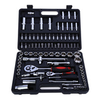94 Pieces Ratchet and Socket Heavy-Duty Socket with Case Comprehensive Mechanics Tool for Home Mechanics