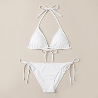Swimsuit for Girls and Women's European Style Bikini, Quick Dry and Lightweight Swimming Costume for Water Sports and Sunbathing