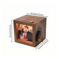 Photo Flipbook Frame Interactive Flipbook Box with Hand Crank Compact Mechanical Picture Scroller for Couples