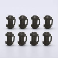 8 Pieces 1 Inch Trampoline Enclosure Pole Cap Safety Trampoline Pole Cap Heavy Duty Safety for Outdoor