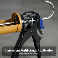Caulking Labor-Saving Silicone Sturdy Duty Long-Lasting Construction for DIY Hobbyists, Home Repair, Window Installation