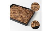 Rectangular Tray Versatile Rectangular Tray with Faux Stylish for Vanity