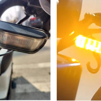 Electric Turn Indicator Easy Installation 12V Blinker Waterproof Universal Electric Two-Wheeler Turn Light