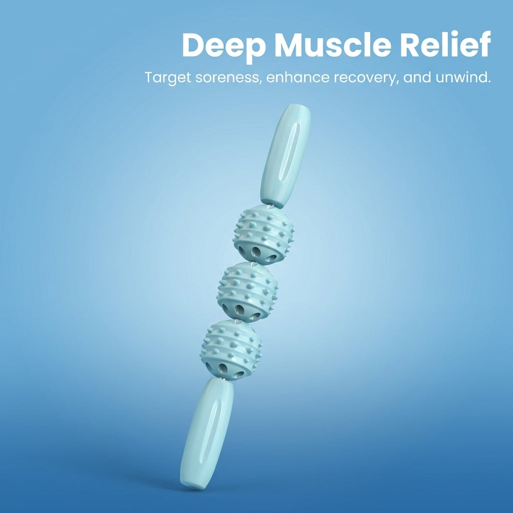 Stick for Leg Muscle Recovery, Fascia Roller Massage for Myofascial Release, for Athletes Stretching