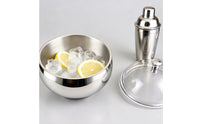 Spherical Ice Bucket Stainless Steel Ice Bucket with Lid Insulated Container for Cocktail Party