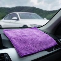 Anti-Shedding Towel Microfibre Cloth, 30x30cm Microfibre Cloth and Microfibre Towel, 32-Ply Plain Weave for Car Cleaning and Household Dusting