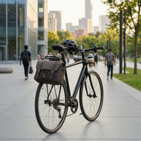 Rectangular Platform Rear Bike Cargo Rack Side Support Supports Mountain Bike Rear Rack Clamp-Style Vehicle Accessory