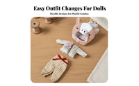 OB11 Doll Outfit comfortable OB11 Doll Clothes Soft Textile 1/12 BJD Clothes Set