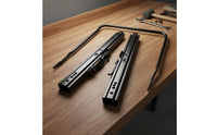 Seat Slide Rail Assembly Steel Double Locking Seat Slide Rails Stable Hardware for
