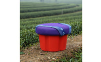 Hands-Unrestricted Design Tea Picking Stool Strong Load-Bearing Wearable Work Stool Lightweight Low Gardening Seat Long-Lasting for Farmers, Gardeners, Elderly, Fishing