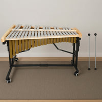 37-Note Marimba Aluminum Marimba with Resonators Wheeled Percussion Instrument Rolling for Students, Percussionists, Music Classroom, Practice Room, Orchestra