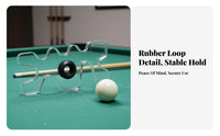 Branched Pool Bridge Head Lightweight Moosehead Cue Rest Transparent Pool Stick Holder