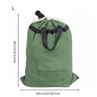 Long-Lasting Canvas Travel Duffel Multi-Purpose Heavy Duty Canvas Duffle Rugged Large Capacity Cylindrical Bag Shockproof for Travelers, Hikers, Campers, Outdoor, Camping