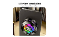 Low Noise Operation Attachable Phone Cooler Phone Cooler with Temperature Display for Content Creators, Clip Recording, Watching Clip S