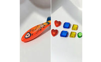 19 Pieces Pool Diving Rings Easy to Easy to See Diving Rings Upright Toy Seaweed for Kids, Beginners