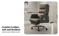 Reclining premium Chair with Footrest Ergonomic Design Highspine-supporting Recliner with Footrest Luxurious design Office Furniture for players, resting, Gaming