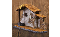 Nativity Stable with Star Religious Manger Vintagevintage Manger for Mantel