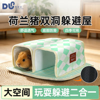 Guinea Pig Tunnel with Two Openings for Small Pets