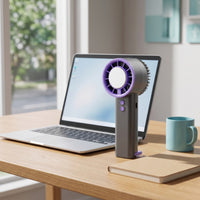 Handheld Misting Fan Compact Handheld Fan with Water Spray Personal for Travelers, Commuters, Outdoor, Travel, Office