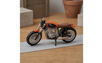 1:64 Motorcycle Model Detailed Small Collectible Spoked Wheels