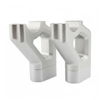 2 Pieces Handlebar Pullback Riser Aluminum Alloy Handlebar Riser Kit Improved Riding Posture for   Tourers