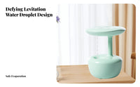 Large Capacity Anti-Levitation Humidifier Quiet Operation Water Drop Backflow Humidifier Automatic Shut-Deactivate for Parents, Bedroom