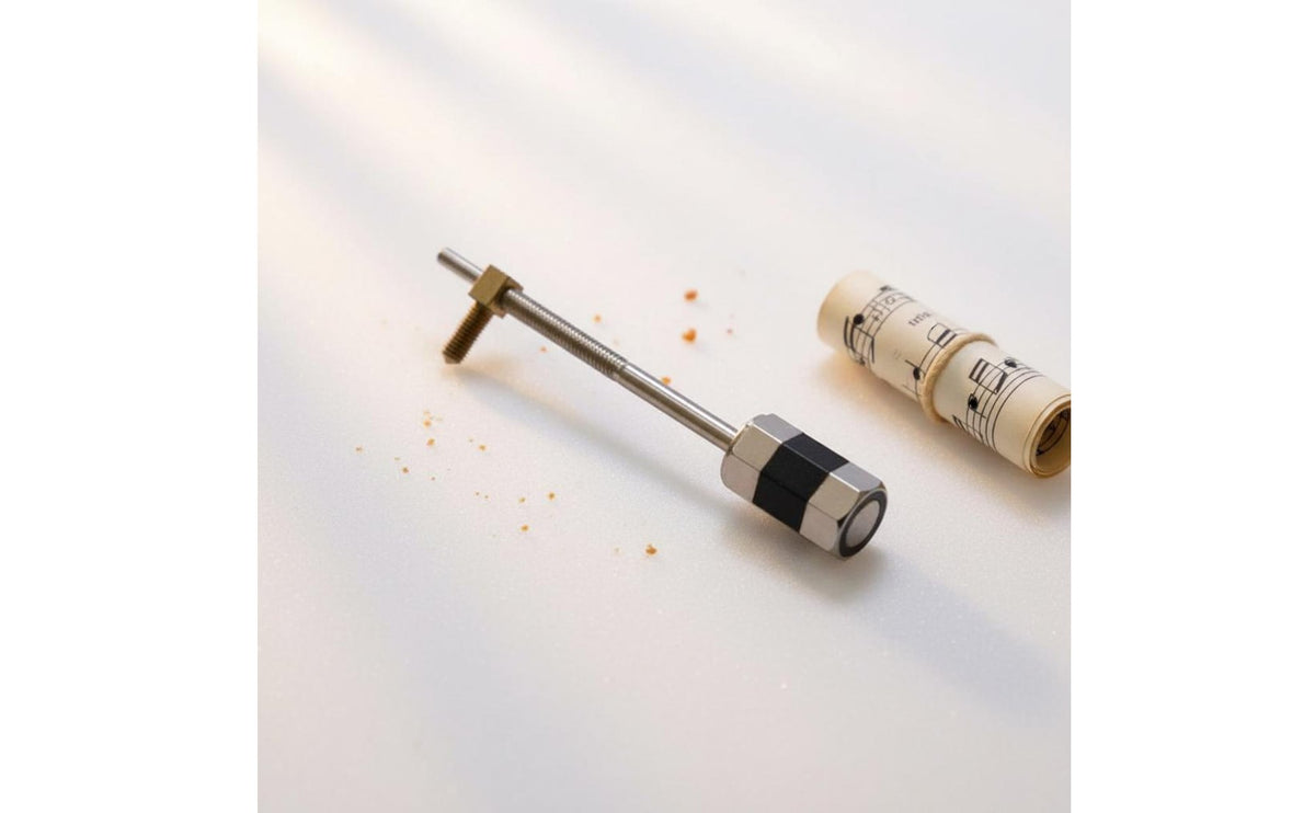 Metal Cello Bow Screw with Copper-Plated Finish