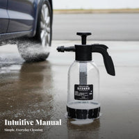 Car Wash Foam Sturdy HDPE Body Manual Foam Dispenser Locking Switch