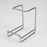Pan Lid Holder, Chopping Board Holder, 304 Stainless Steel Pan Organiser, Countertop Saucepans Lid Storage for Home Cooks