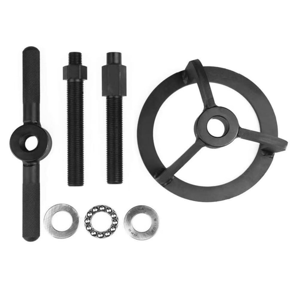 Clutch Plate Removal Tool Threaded Clutch Spring Compressors Remover Puller Tool User-Friendly for Garage