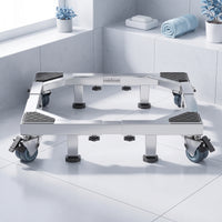 Heavy Duty Washing Machine Stand Mobile Washing Machine Dolly Long-Lasting Stand with Casters Stable for Laundry Room