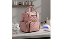 Nail Polish Organizer Bag Padded Travel Storage Easy to Clean for at Home