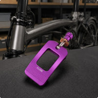 Ribbed Grip Head Tube Quick-Release Clamp Lightweight Folding Bike Clamp Cover