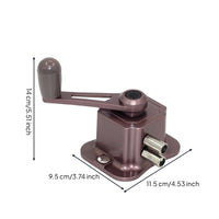 Heavy-Duty Wall-Mounted Crank with Steel Ropes Replacement Clothes Drying Rack Crank for Balcony