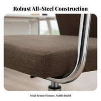 Height Adjustable Wheeled Desk Chair with Armrests fluid Rolling Casters Mesh spine pivot Chair Ergonomic Design Computer Seat Lumbar Support for Remote Workers, Students, Adults, Study Room, Workspace