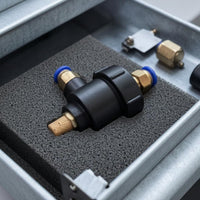Quick Exhaust Valve Brass Fittings Pneumatic Exhaust Valve Push-Toblue Push-to-Connect Adapters